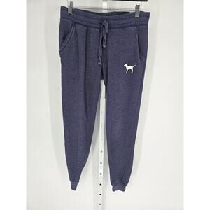 Y2K PINK by Victorias Secret Womens Sz XS Jogger Sweatpants Purple Butt Spellout